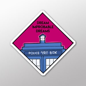 SDCC Dream Improbable Dreams Sticker