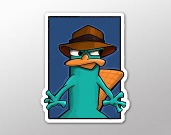 A Platypus? - sticker