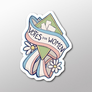 Women's Rights Decal - Votes For Women sticker