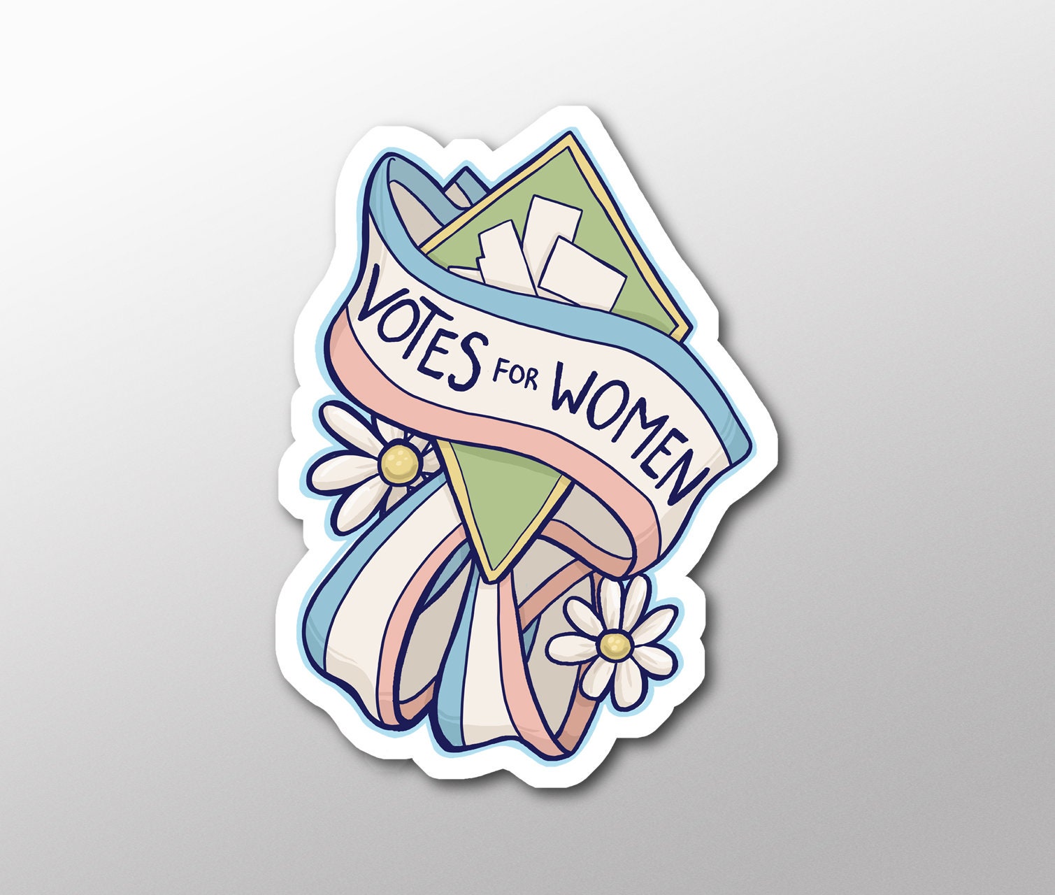 Women's Rights Decal - Votes For Women sticker