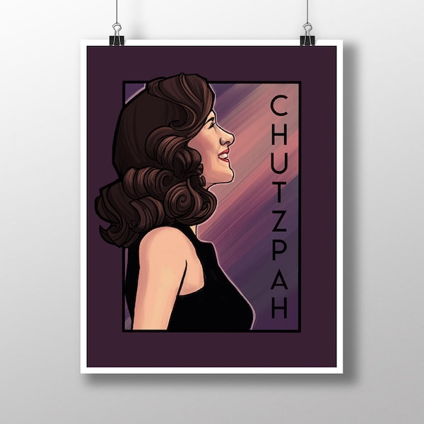 Chutzpah - She Series  Medium Print