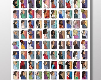 She Series -Ultimate Real Women Collection Collage Poster