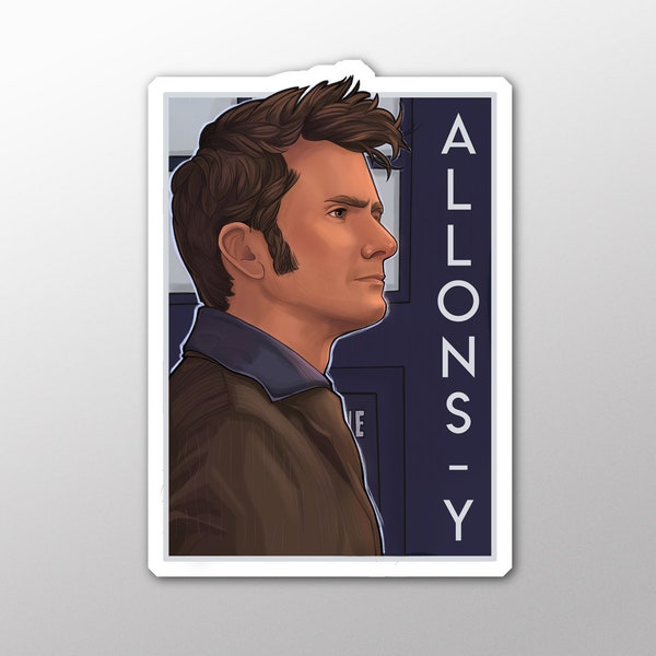 Allons-y- He Series Sticker