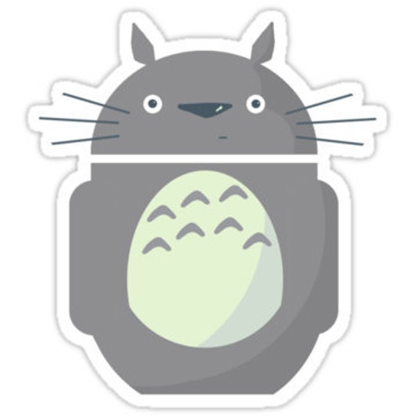 individuelles prédécoupées Totoroid autocollant (article 01-303)