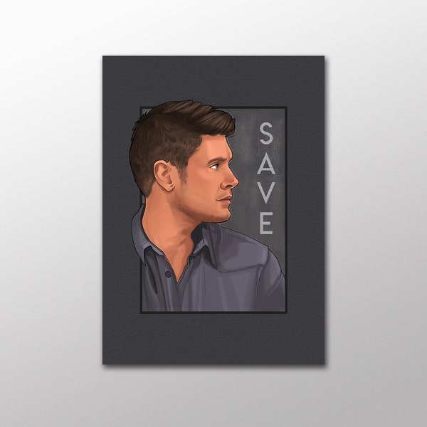 Save - He Series Postcard