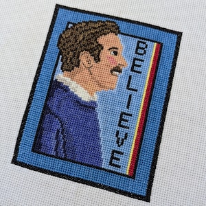 Geeky Cross Stitch Pattern -Believe