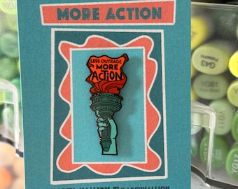 Call to Action Enamel Pin