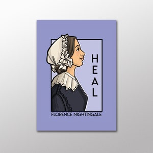 Guérir - Florence Nightingale - Série She Carte postale