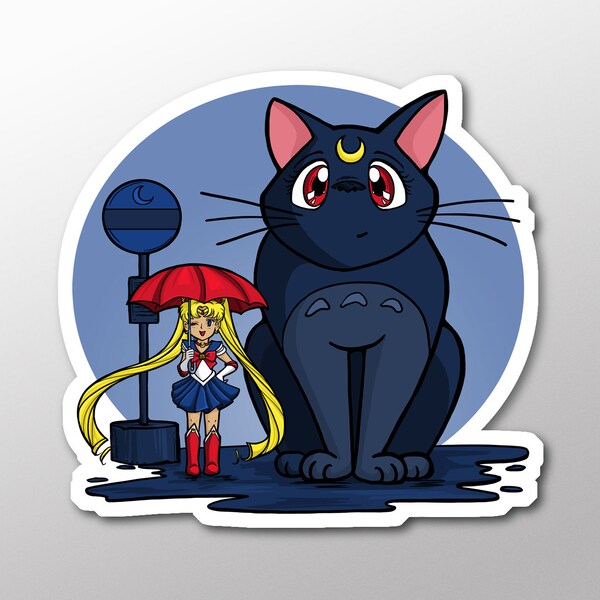 Individual Die Cut My Neighbor Luna sticker (Item 01-033)