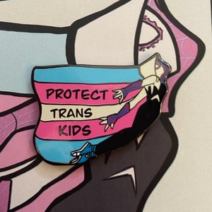 Épinglette Protect Trans Kids