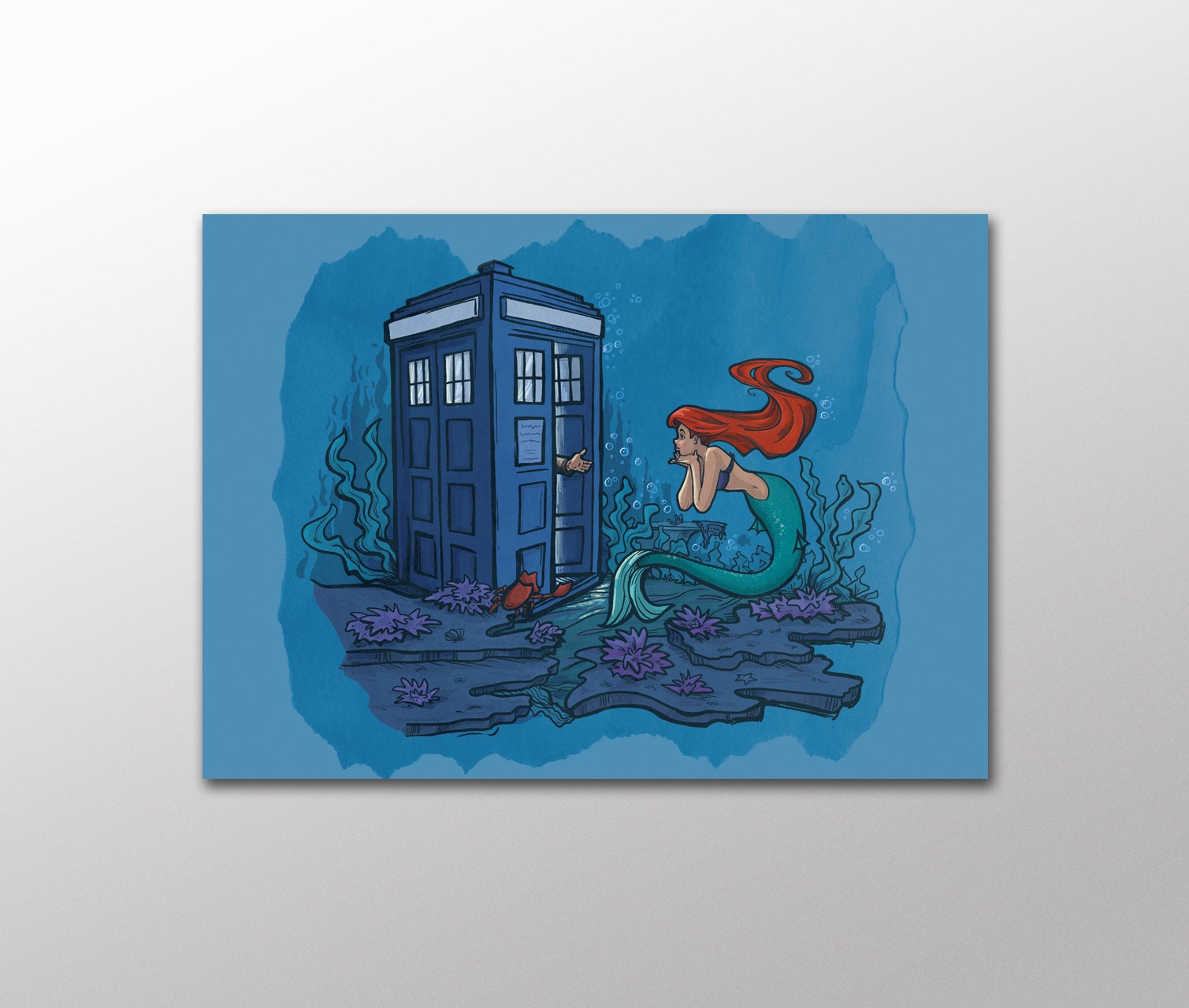 Geeky Greeting Card - Part of Every World Postcard