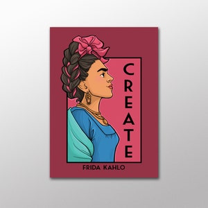 Criar - Frida Kahlo - Ela Série Cartão Postal