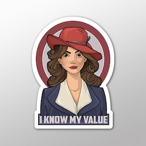 Adesivo per laptop - Adesivo So il mio valore