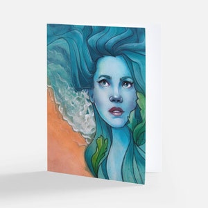 Die Sirene Grußkarte - Set