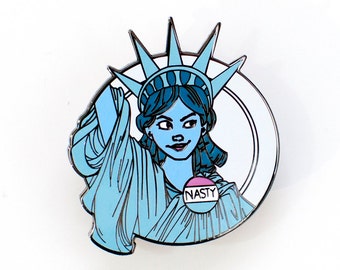 Nasty Lady Liberty Pin (Item 10-374)