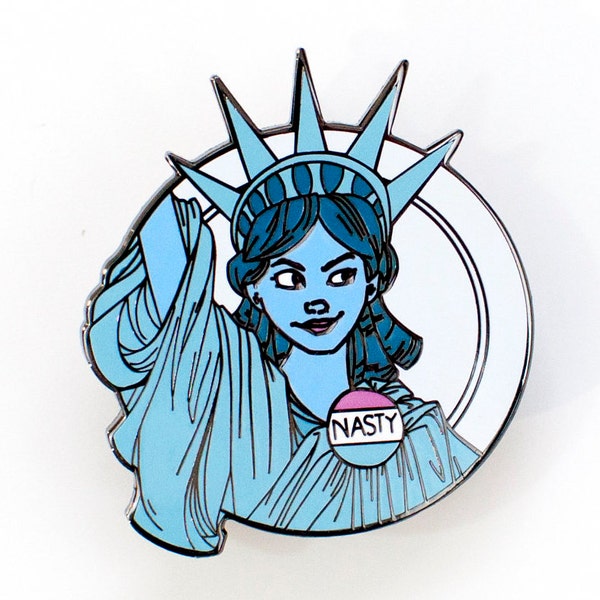 Nasty Lady Liberty Pin (Item 10-374)