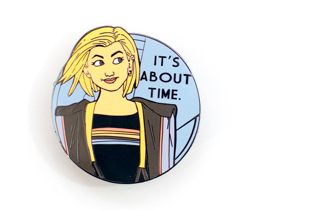 It S About Time Pin Etsy
