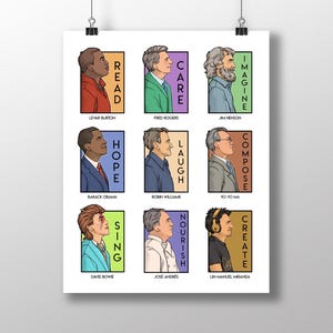 He Serie Collage - Version One - Medium Print