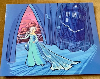 Frozen in Space and Time MINI Postcard