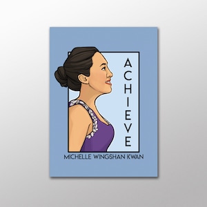 Carte postale Achieve - Michelle Wingshan Kwan - Série She
