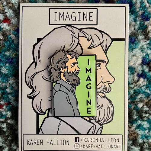 Imagine- Jim Henson- He Series Pin