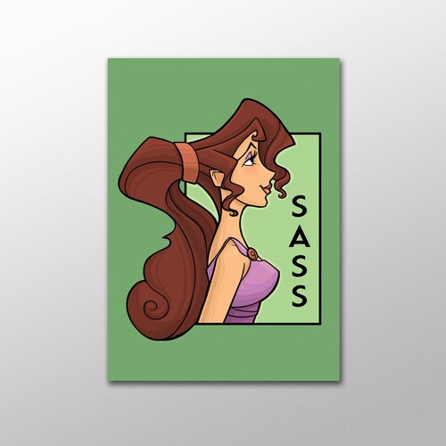 Sass - She Series Postcard