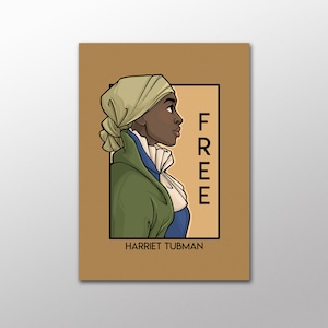 Gratuit - Harriet Tubman - Carte postale série She