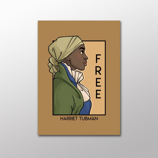 Free - Harriet Tubman - She Series Postcard