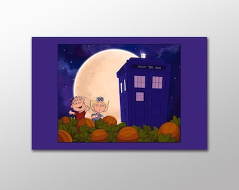 Pumpkin Glossy Postcard – Limited Edition Illustration