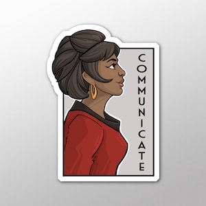 Individual Die Cut - Communicate - She Series Sticker
