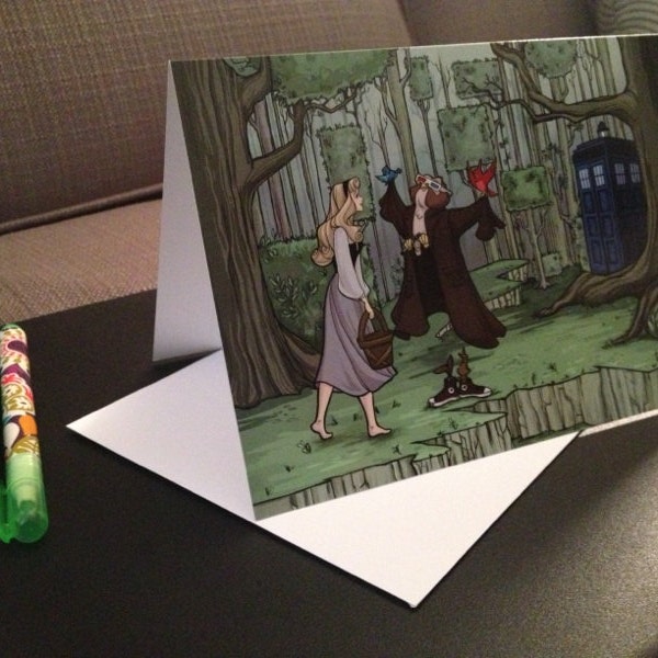 Visions Are Seldom All They Seem - Notecard (Item 05-113)