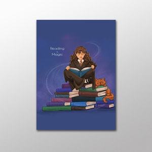 Reading is Magic Postcard (Item 09-484)