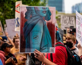 Protest Sign Downloadable - America Has No King