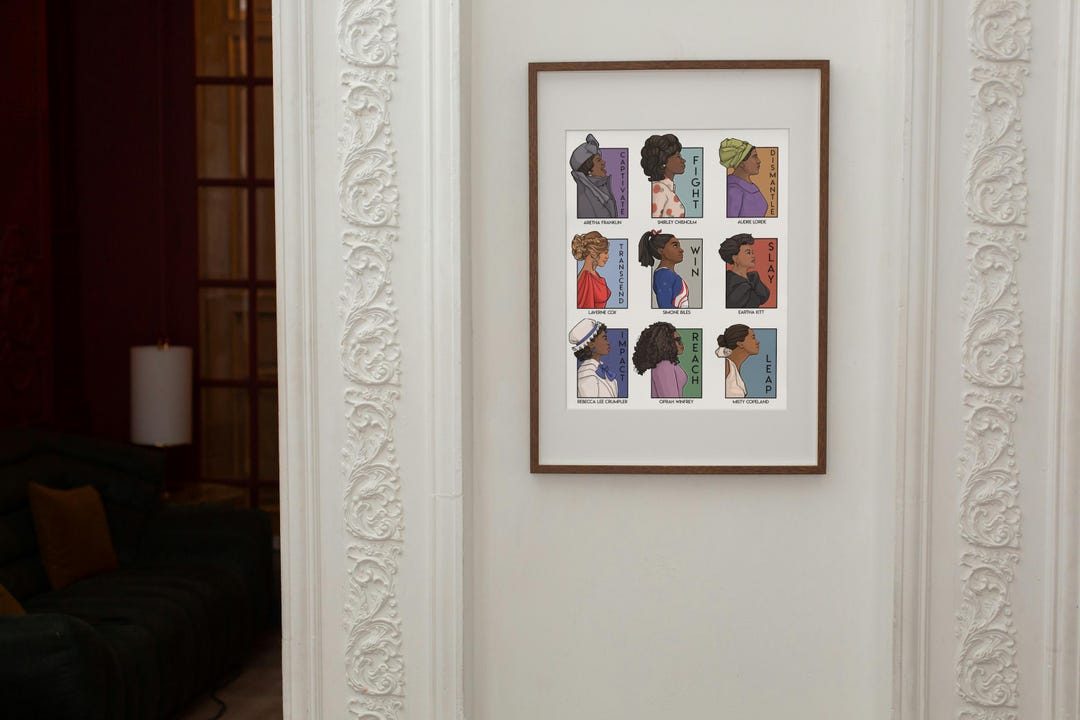 Black History Month Poster - She Series Collage - Etsy