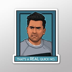 C'est vraiment rapide NON - sticker individuel découpé