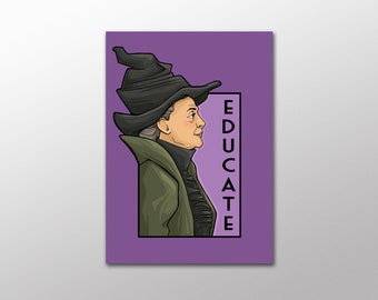 Educate - She Series Postcard