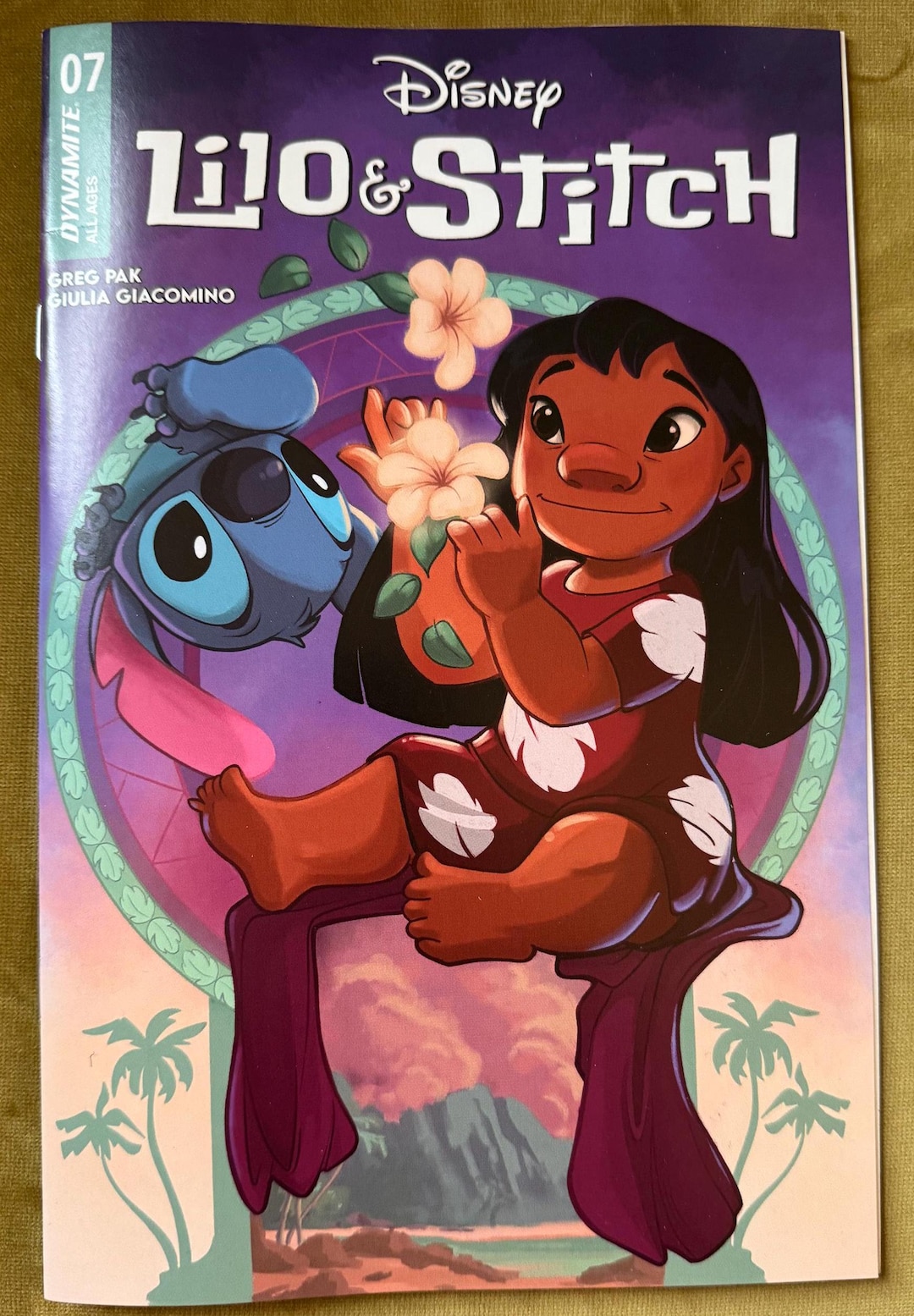 アメコミ リーフ　Disney Stitch #01　Godtail Cover Stitch #1 Godtail Exclusive (Dynamite, 2025) – Cowabunga Comics