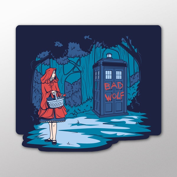 Big Bad Wolf sticker
