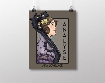 Analyse - Ada Lovelace - She Series Small Print