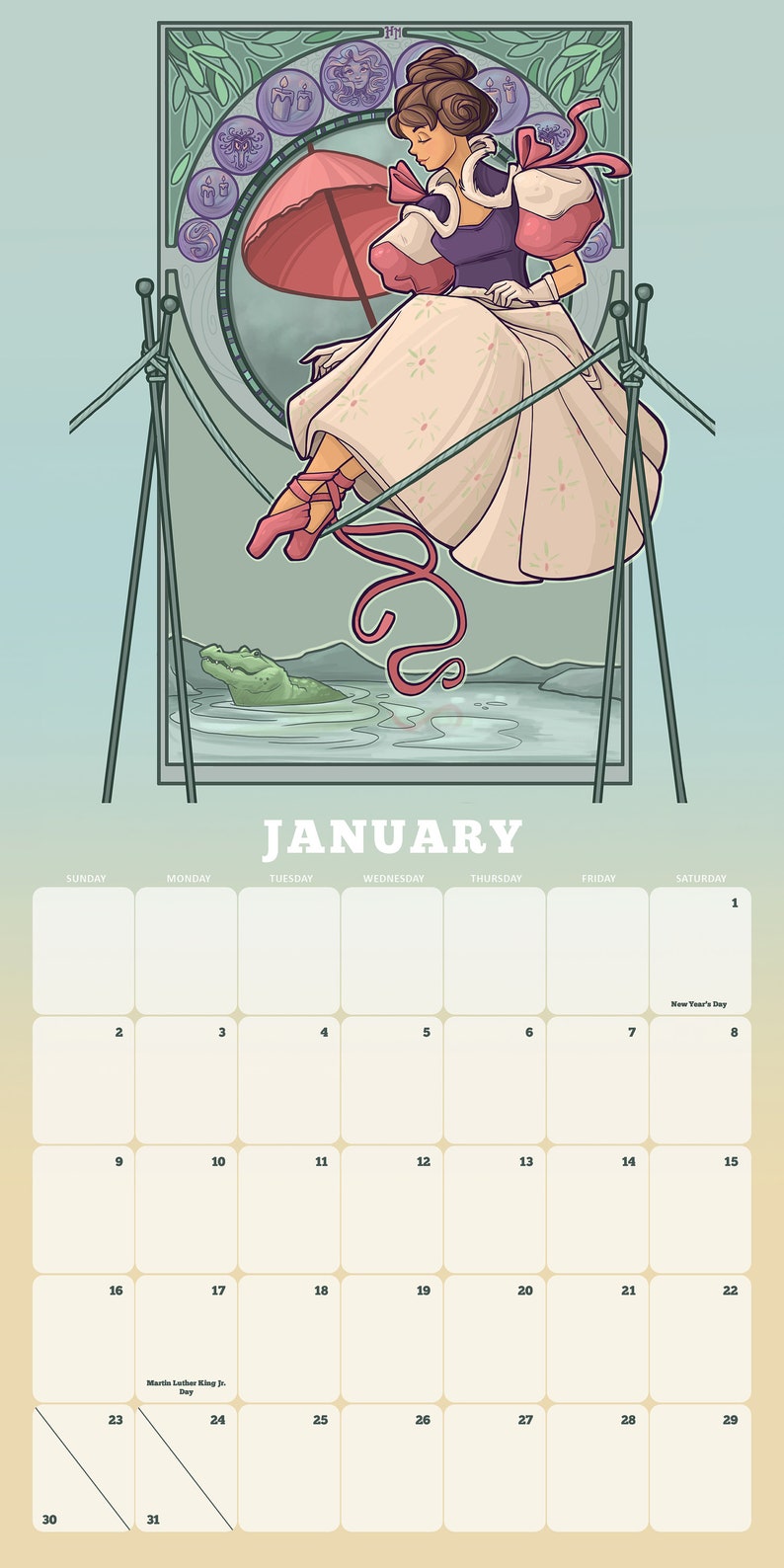2022 Karen Hallion Art Calendar Etsy