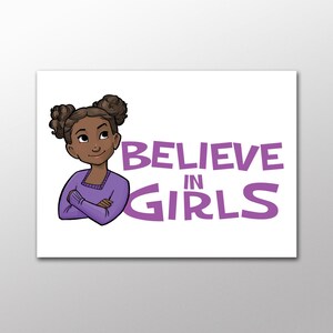 Believe in Girls - Lily - Postal (Artículo 09-523)