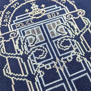 Geeky Cross Stitch Pattern - Speak Doctor