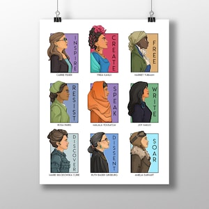 She Series Collage - Version Four - Medium Print
