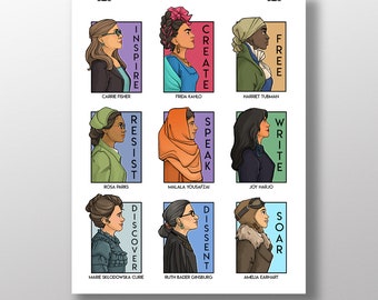 She Serie Collage - Version Vier - Medium Druck