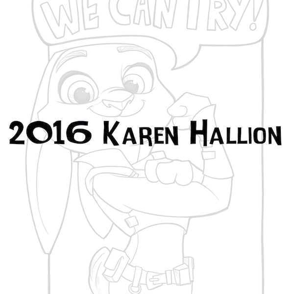 We Can Do It Coloring Page - Digital Download
