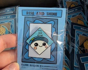 SDCC Rise and Shine pin