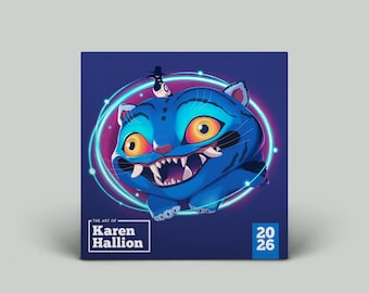 2026 Pop Culture Calendar - Karen Hallion Art