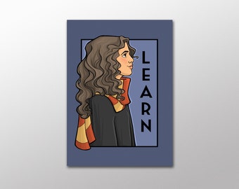 Learn - She Series Postcard (Item 09-446)