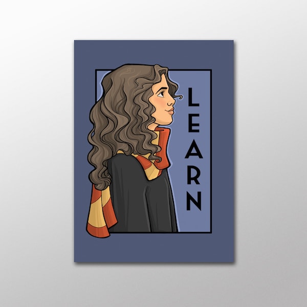 Learn - She Series Postcard (Item 09-446)