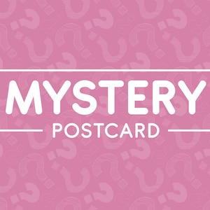 Decoração de casa com desconto - cartão postal misterioso